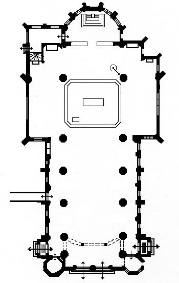 Plattegrond Antoniuskerk